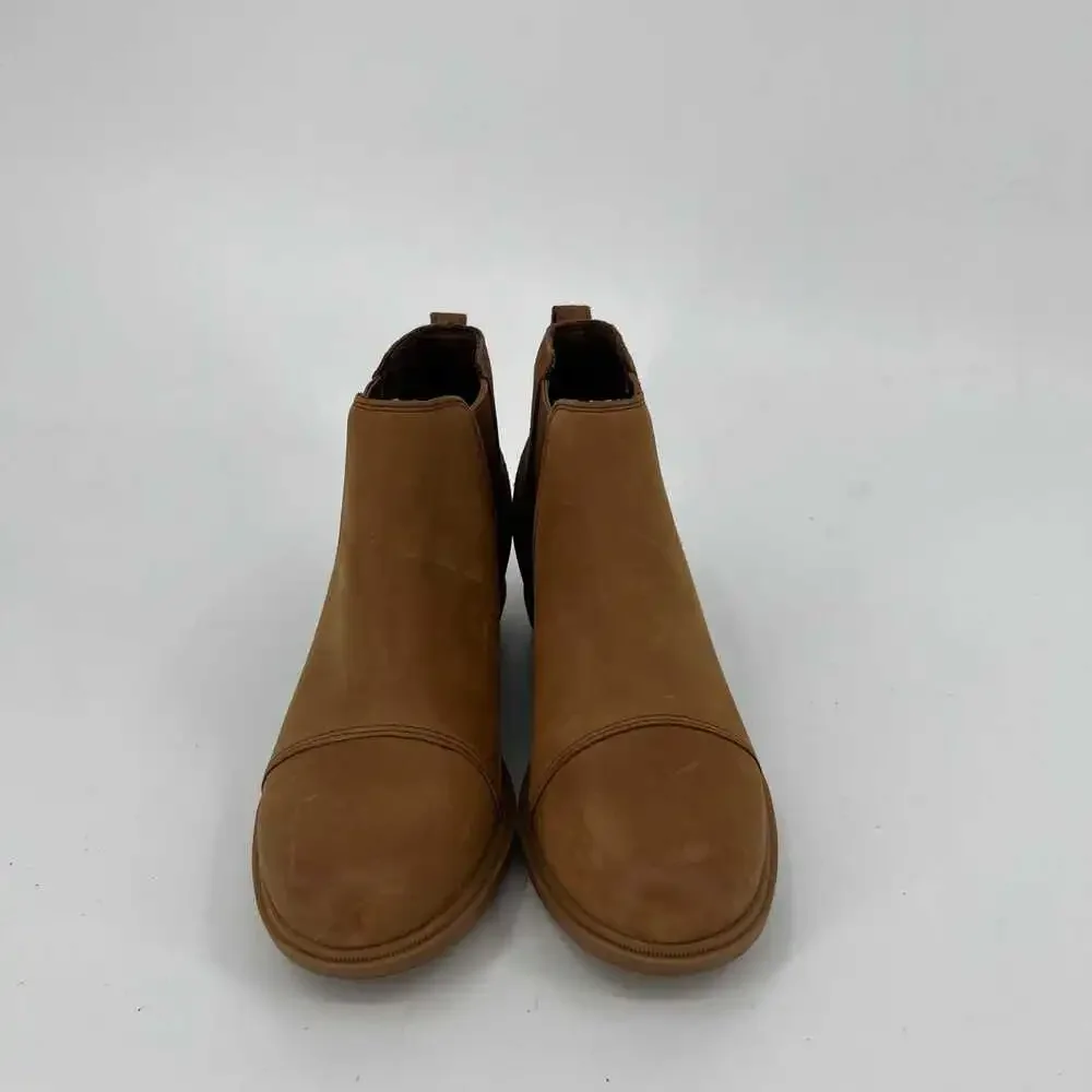 Sorel Brown Suede Ankle Boots | Size 8 Classic Booties